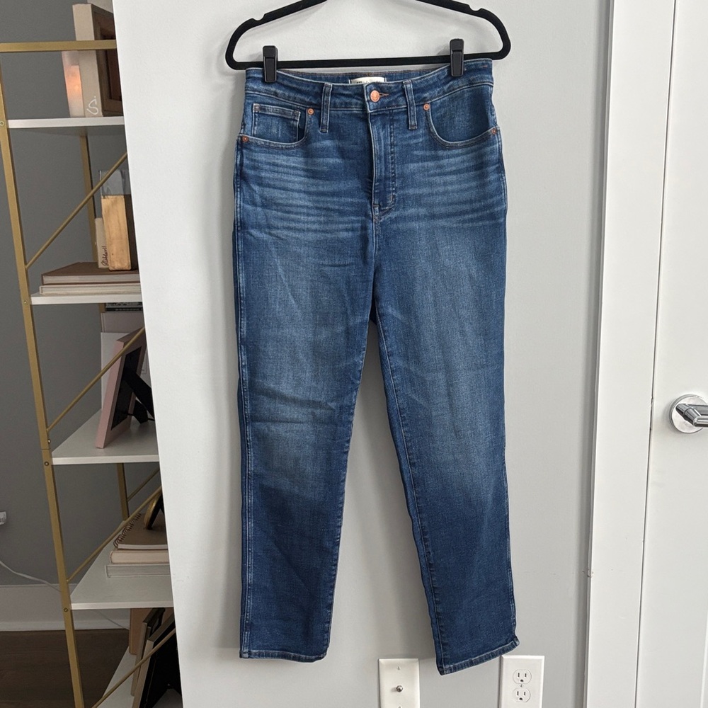 Madewell Curvy Stovepipe Straight Leg Jeans